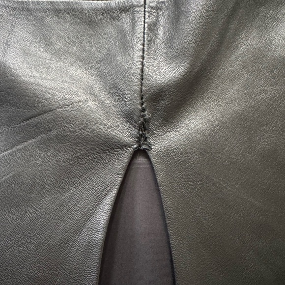 Lafayette Lambskin skirt - Picture 9 of 9